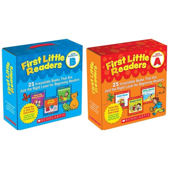 2 First Little Readers Boxed Sets Level A Open & B Sealed 50 Beginner Books - Picture 1 of 12